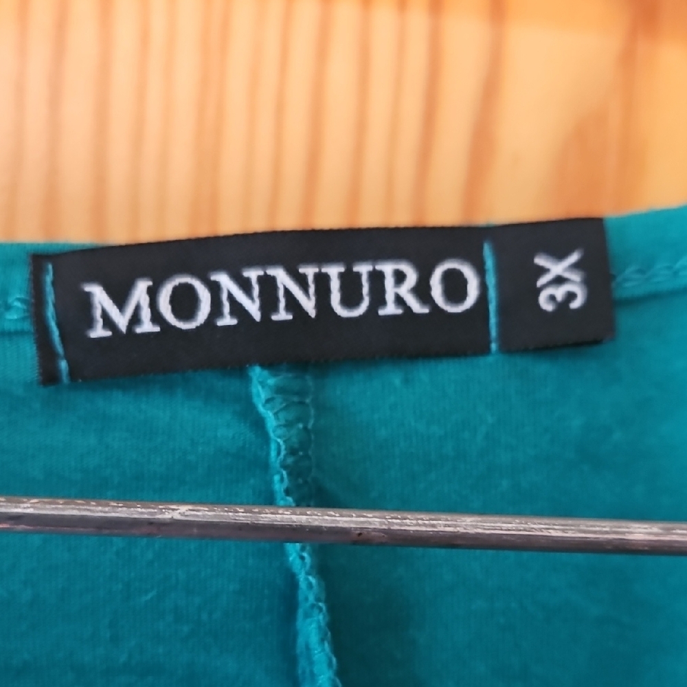 NWOT Monnuro Short Sleeve Top - Picture 3 of 5